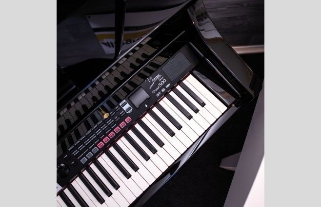 Used Minster Grand 500 Polished Ebony Digital Piano Complete Package (SN:07572) - Image 10